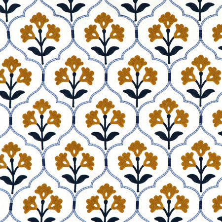 <p>Kindred Sunny Skies by Carole Designer Fabric</p><p><strong>Required Minimum Quantity Purchase: 2 yards</strong></p><p>Book: Forget Me Knot</p><p>Content: Base: 100% Cotton Embr: 71.7% Cotton, 23.1% Acrylic, 5.2% Viscose</p><p>Origin: </p><p>Performance: N/A</p><p>Repeat: 7 1/2" V, 2 3/4" H HD</p><p>Width: 50*"</p>