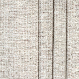 As Told To White Linen by Carole Designer Fabric