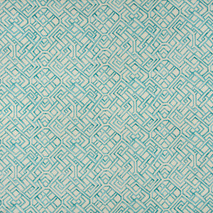 Walk Away Teal by Carole Designer Fabric
