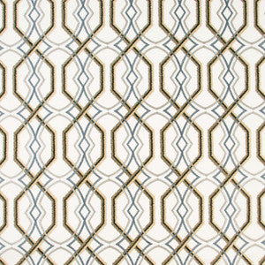Rivers Connect Pewter by Carole Designer Fabric