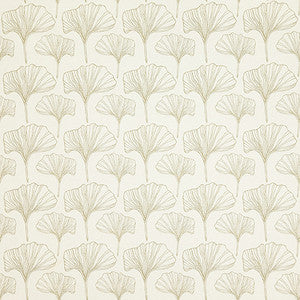 Ginkgo Sketches Natural by Carole Designer Fabric