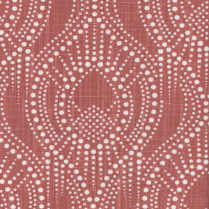 Rainy Day Persimmon by Carole Designer Fabric