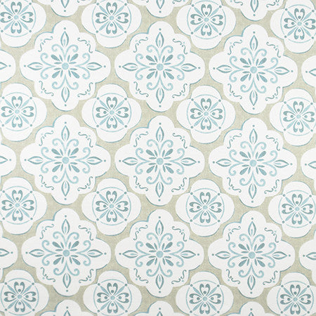 Wonderland Taupe by Carole Designer Fabric Jade 100% Cotton Spain 50,000 Wyzenbeek Double Rubs 9" V, 9" H 54" - Swanky Fabrics -