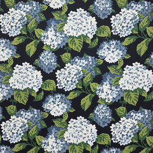 Glimpse Of Love Navy by Carole Designer Fabric