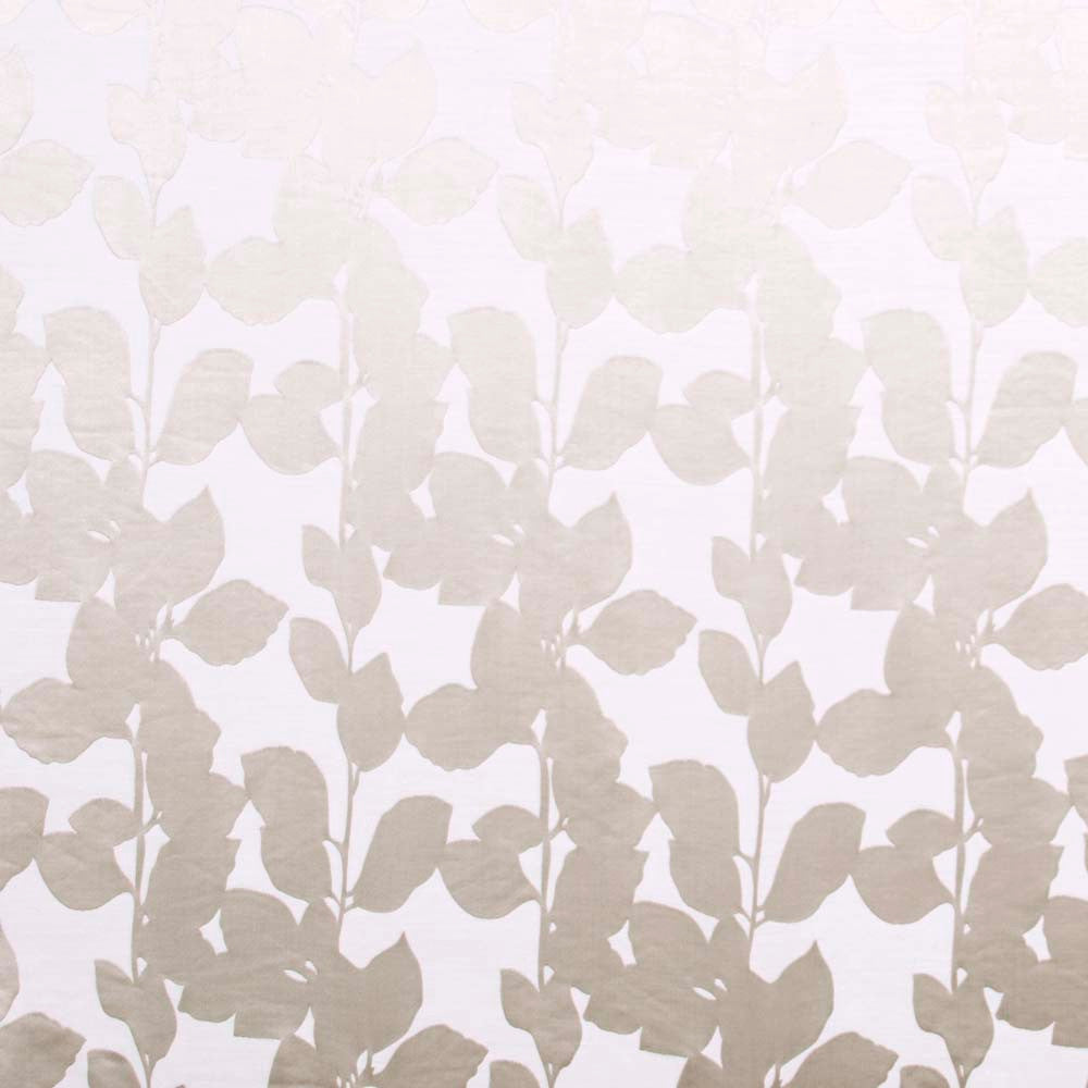 Petal Trail Oyster by Carole Designer Fabric Ash Oak 35% Polyester, 34% Viscose, 31% Cotton India N/A Horizontal: 9 and Vertical: 20.375 54 - Swanky Fabrics -
