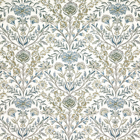 Unreal Cypress by Carole Designer Fabric First Impressions 90% Cotton, 10% Linen Pakistan 27" V, 13 1/2" H HD 54" - Swanky Fabrics -