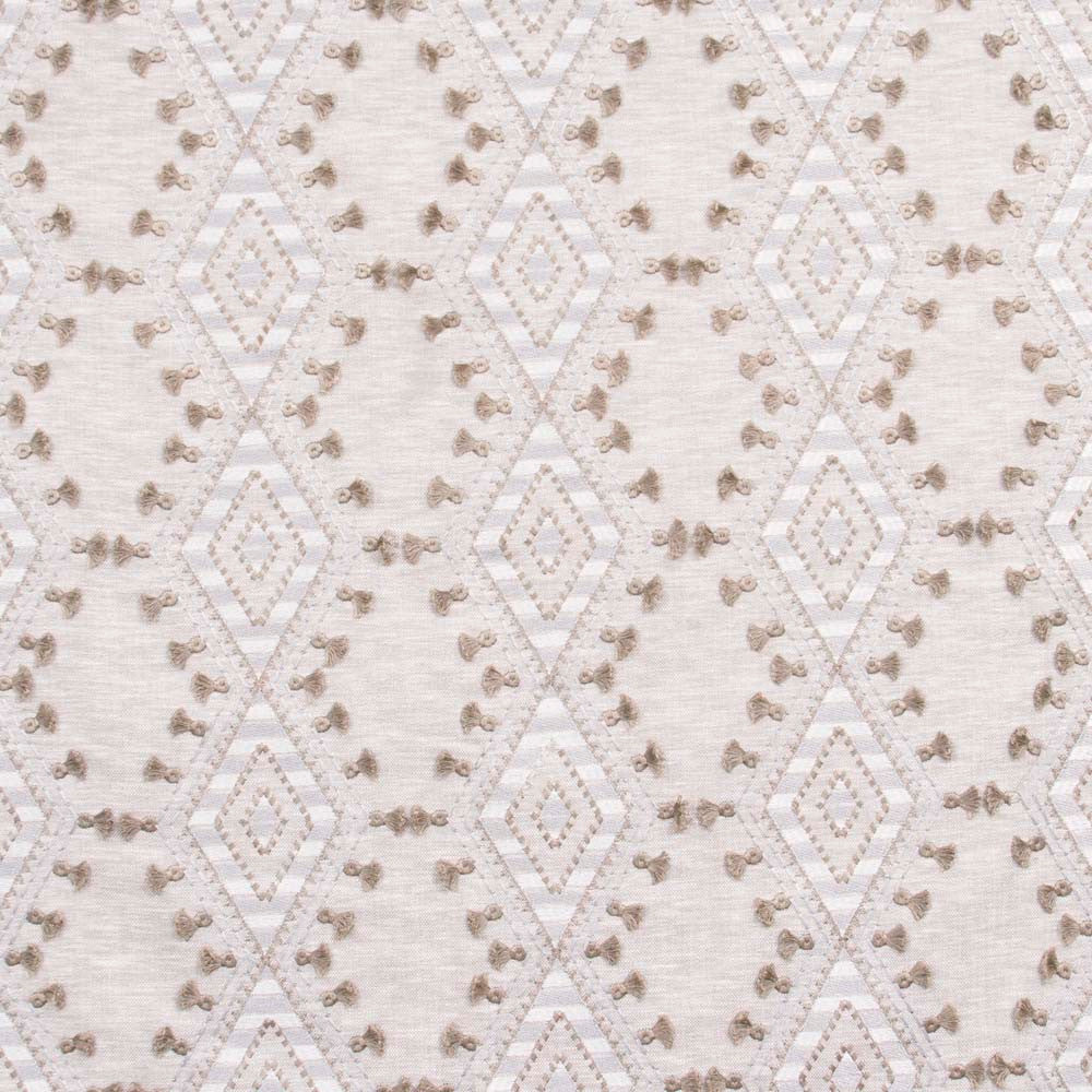 World Travels Flaxen by Carole Designer Fabric Ash Oak 71% Polyester, 29% Cotton India 25,000 Wyzenbeek Double Rubs Horizontal: 6.5 and Vertical: 6.25 52 - Swanky Fabrics -