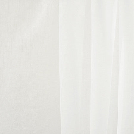Gulf Coast Winter White by Carole Designer Fabric Sheer Clarity,Sheer Clarity II,Sheer Basics III 100% Polyester Turkey N/A NONE 130" - Swanky Fabrics -