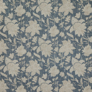 She Explores Indigo by Carole Designer Fabric