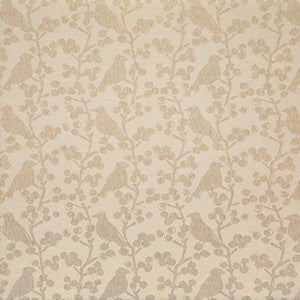Resting Bird Linen by Carole Designer Fabric