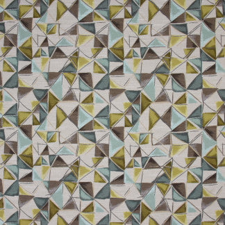 Diverse Design Lagoon by Carole Designer Fabric Waterfront 98% Polyester, 2% Linen China Passes 20,000 Double Rubs Wyzenbeek 17 1/4" V, 14 1/2" H 58" - Swanky Fabrics -