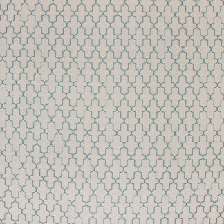 Volley Spa by Carole Designer Fabric Waterfront 32% Viscose, 30% Polyester, 26% Linen, 1 China Passes 60,000 Double Rubs Wyzenbeek </p><p>Repeat: 4" V, 2 1/2" H 53" - Swanky Fabrics -
