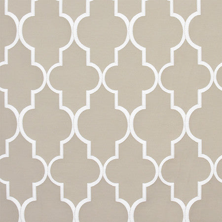By Grace Smoke by Carole Designer Fabric State Of The Art 53% Polyester, 47% Cotton TURKEY N/A 13" V, 14" H 59" - Swanky Fabrics -
