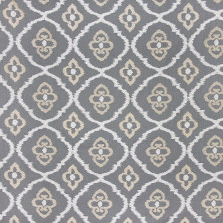 Say It Again Gunmetal by Carole Designer Fabric Weathered Neutrals 75% Viscose, 25% Linen India Passes 25,000 Double Rubs Wyzenbeek Horizontal: 10 1/2" and Vertical: 9 1/2" 55" - Swanky Fabrics -