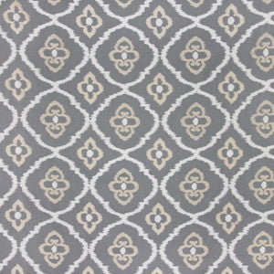 Say It Again Gunmetal by Carole Designer Fabric
