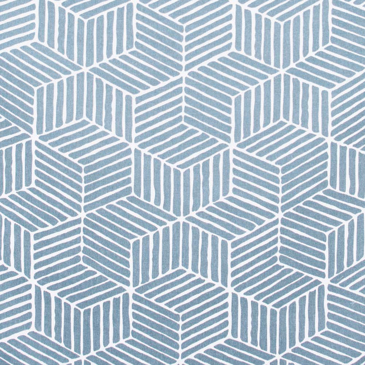 Revolving Door Sky by Carole Designer Fabric Modern Edge 100% Polyester India N/A Horizontal: 13.75 and Vertical: 19.875 55 - Swanky Fabrics -