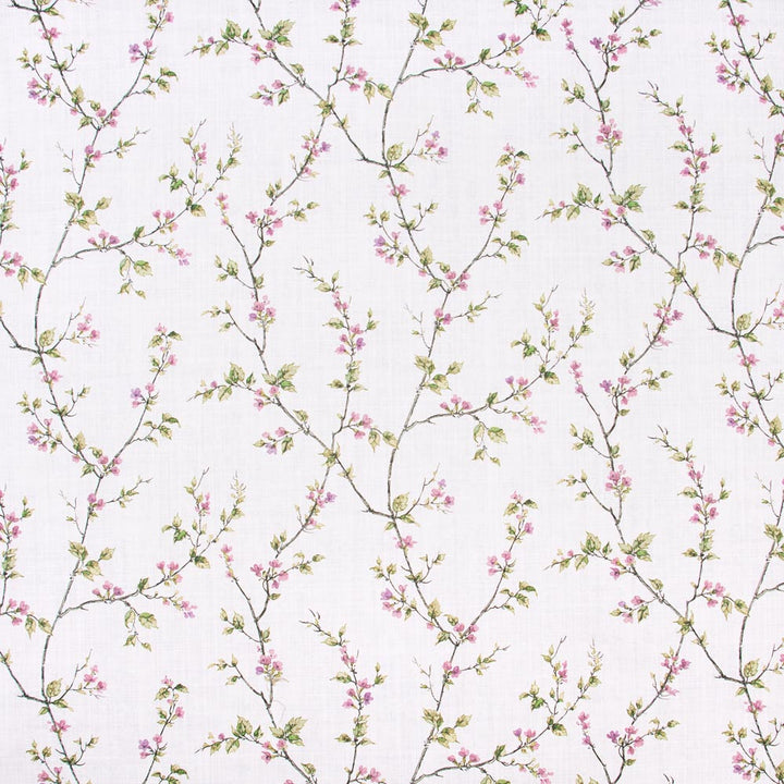 Budding Vine Lilac by Carole Designer Fabric Vibrance 90% Cotton, 10% Linen Pakistan Passes 15,000 Double Rubs Wyzenbeek Horizontal: 18 and Vertical: 18 58 - Swanky Fabrics -