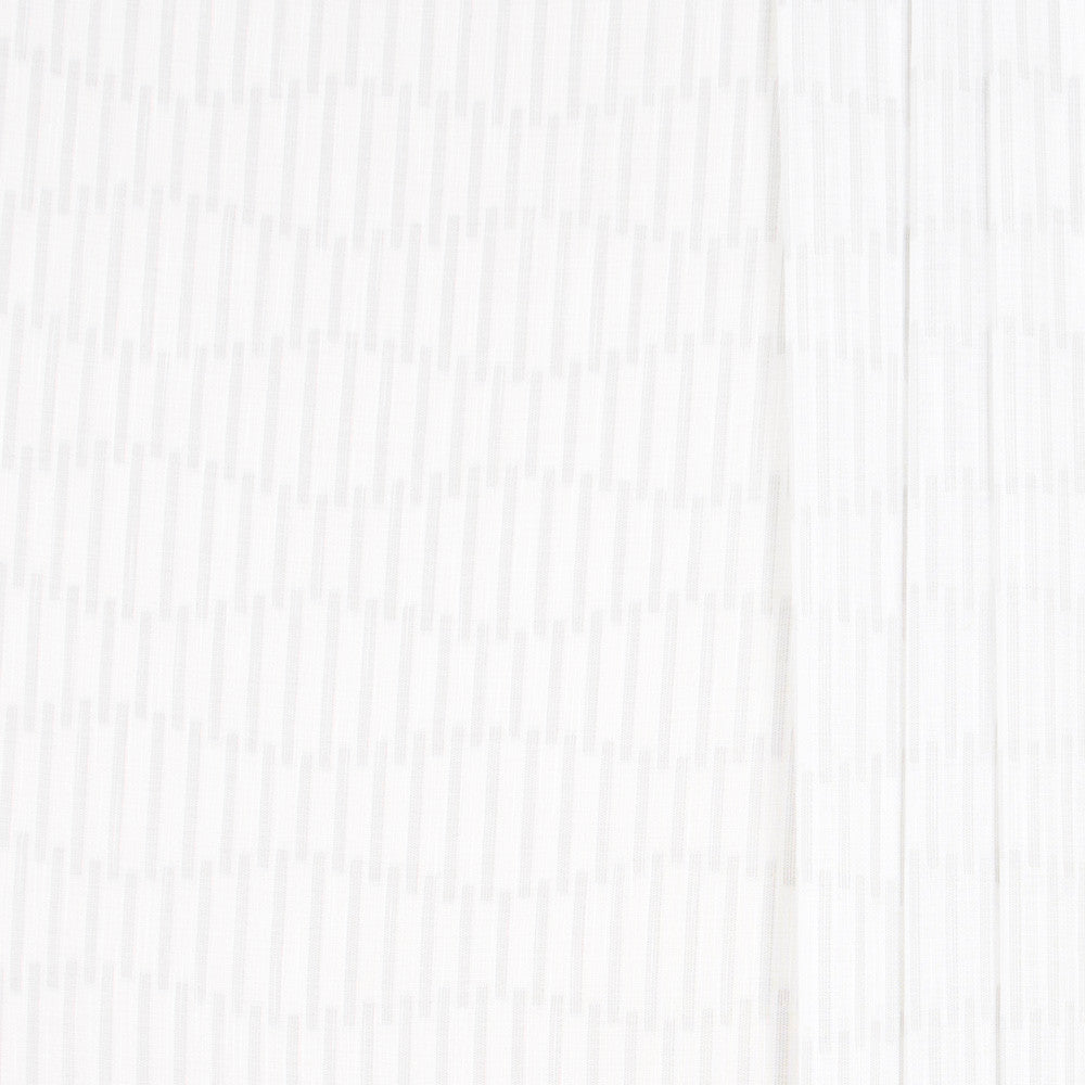 Flip Flop White by Carole Designer Fabric Sheer Marvel 100% Polyester TURKEY N/A Horizontal: 8 and Vertical: 5625 118 - Swanky Fabrics -