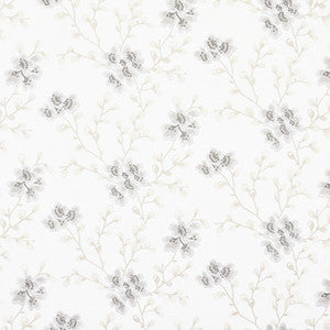 Darling Blooms Blanco by Carole Designer Fabric