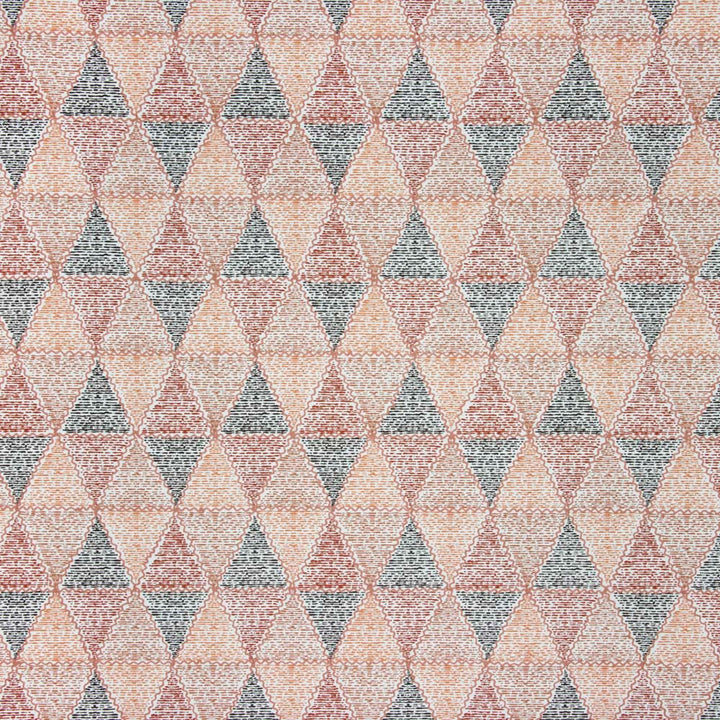 Arrow Persimmon by Carole Designer Fabric Summer Garden 100% Cotton India Passes 25,000 Circular Rubs Martindale Horizontal: 9 and Vertical: 8875 54 - Swanky Fabrics -