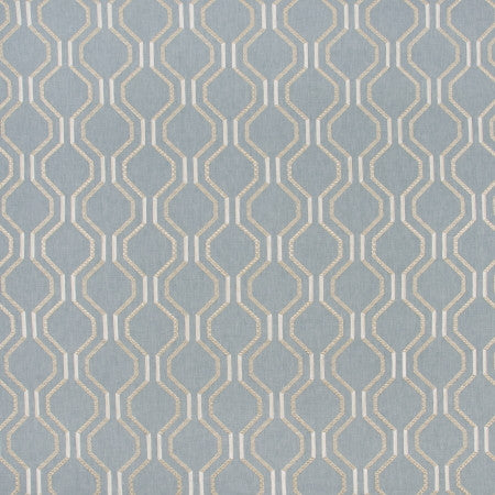 Dream Date Cornflower by Carole Designer Fabric MOUNTAIN SKY 52% Cotton, 48% Polyester India Passes 30,000 Double Rubs Wyzenbeek Horizontal: 6 1/4" and Vertical: 6 1/4" 52" - Swanky Fabrics -