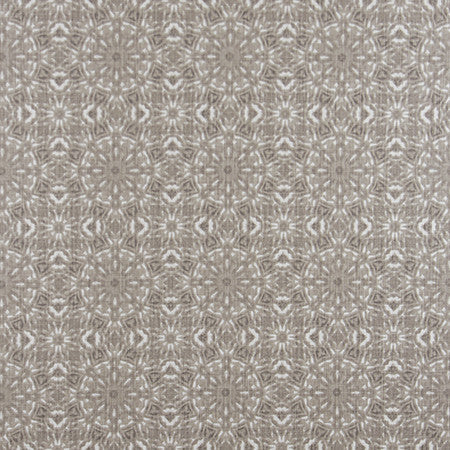 Hidden Sun Ecru by Carole Designer Fabric Well-Traveled 100% Cotton USA 30,000 Wyzenbeek Double Rubs 6 3/4" V, 6 3/4" H 54" - Swanky Fabrics -