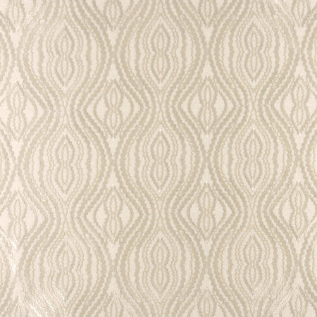 Scallop Away Cream by Carole Designer Fabric From The Heart 70% Polyester, 30% Cotton India N/A </p><p>Repeat: 9 1/2" V, 8 1/2" H 51.5" - Swanky Fabrics -