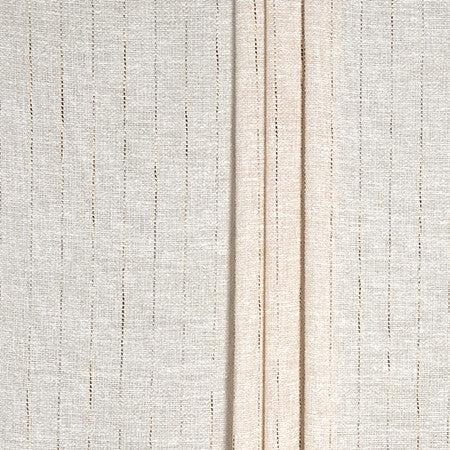 Harmonious Linen by Carole Designer Fabric Sheer Impressions 100% Polyester N/A 1 1/8" H 126" - Swanky Fabrics -
