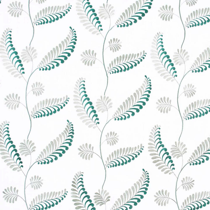 Easy Breezy Spearmint by Carole Designer Fabric Pink Jade 85% Polyester, 15% Linen India N/A Horizontal: 25 and Vertical: 15.25 50.75 - Swanky Fabrics -