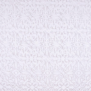 Hidden Hearts Snow by Carole Designer Fabric