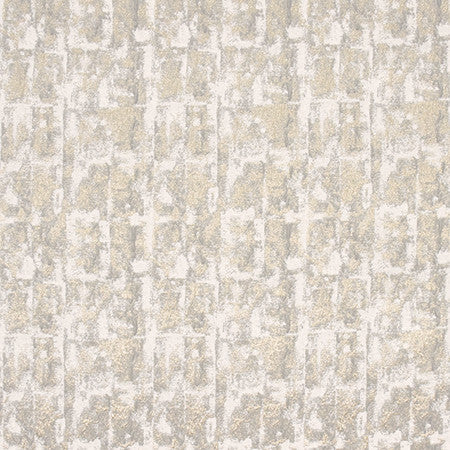 Stand Out Silver by Carole Designer Fabric Radiance 86% Polyester, 14% Viscose India 10 1/4" V, 6 3/4" H 54" - Swanky Fabrics -
