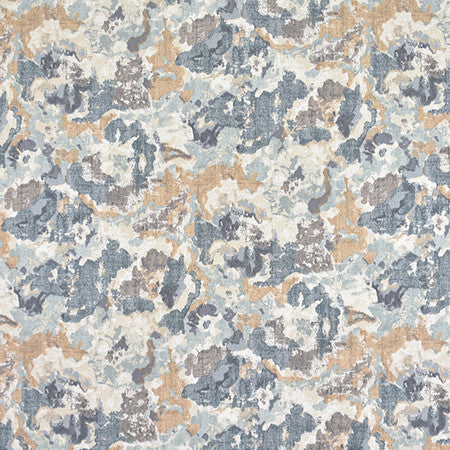 Well Established Vapor by Carole Designer Fabric Jade 100% Cotton-SSR India 25 1/4" V, 13 1/2" H HD 54" - Swanky Fabrics -