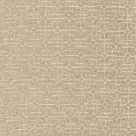 Antechamber Hemp by Carole Designer Fabric Stone Path 100% Polyester India 1 1/8" V, 1 1/8" H 55" - Swanky Fabrics -