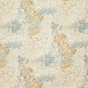 Blooming Meadow Flaxen by Carole Designer Fabric