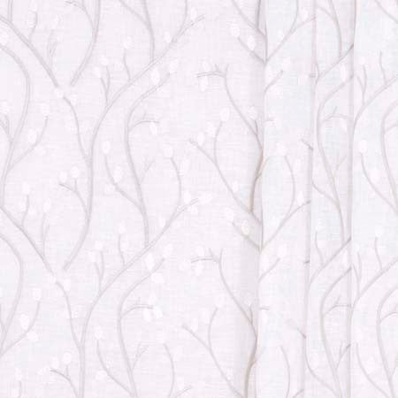 Night Away Cloud by Carole Designer Fabric Sheer Intrigue 54% Linen, 32% Cotton, 14% Polyester India N/A Horizontal: 13 1/4" and Vertical: 9" V 52" - Swanky Fabrics -