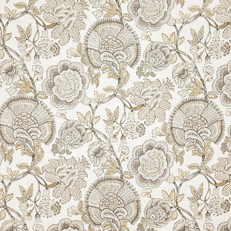 Opal Way Vintage by Carole Designer Fabric Dawn & Dusk 100% Cotton-SSR Pakistan 25 1/4" V, 13 1/2" H HD 54" - Swanky Fabrics -