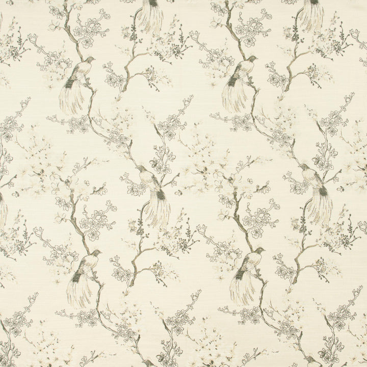Bird In Waiting Taupe by Carole Designer Fabric Birch 63% Polyester, 37% Viscose India N/A Horizontal: 135 and Vertical: 20625 51 - Swanky Fabrics -