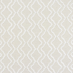 Follow Me White by Carole Designer Fabric