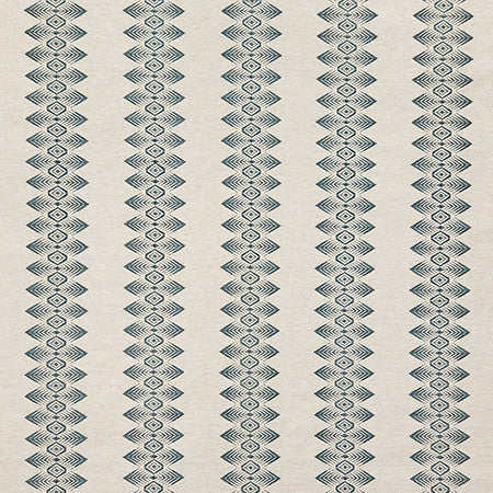 Will It End Bluestone by Carole Designer Fabric Evergreen Base: 38% Viscose, 31% Polyester, 31% Linen. Embr: 100% Rayon China 36,000 WYZENBEEK DOUBLE RUBS 1" V, 5" H 54" - Swanky Fabrics -