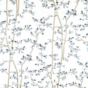 Through The Trees Ice Blue by Carole Designer Fabric