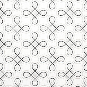Keep On Coming Noir by Carole Designer Fabric