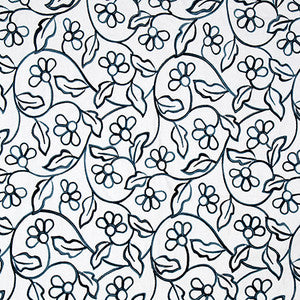 Ainsley Way Navy by Carole Designer Fabric