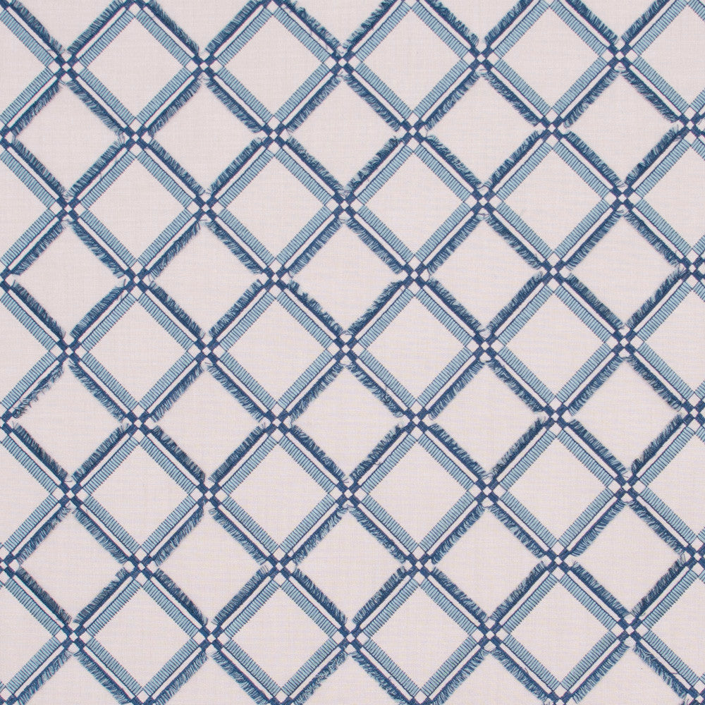 Diamonds Within Cerulean by Carole Designer Fabric Spearmint 42% Cotton, 42% Viscose, 16% Polyester India Passes 20,000 Double Rubs Wyzenbeek Horizontal: 4.5 and Vertical: 4.5 53.75 - Swanky Fabrics -