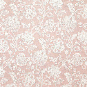 Made With Heart Blush by Carole Designer Fabric