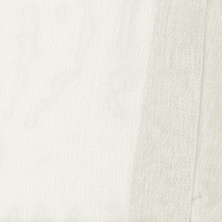 Gulf Coast Cream by Carole Designer Fabric Sheer Clarity 100% Polyester Turkey N/A Horizontal: 0" and Vertical: 0" 130" - Swanky Fabrics -