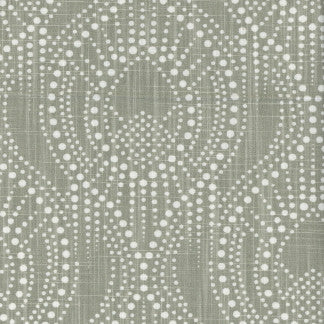 Rainy Day Khaki by Carole Designer Fabric Clean Comfort 100% Cotton Pakistan 8 1/2" V, 9" H 54" - Swanky Fabrics -