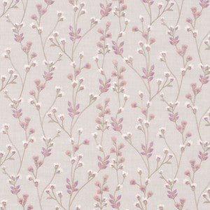 To Be A Poet Wisteria by Carole Designer Fabric