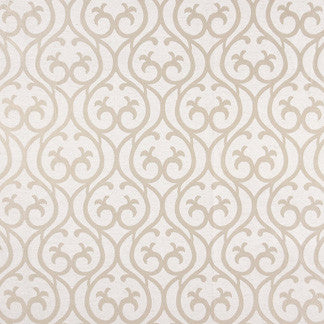 Textbook Beige by Carole Designer Fabric New Classic 100% Polyester China N/A 7 1/2" V, 7 1/2" H HD 56" - Swanky Fabrics -