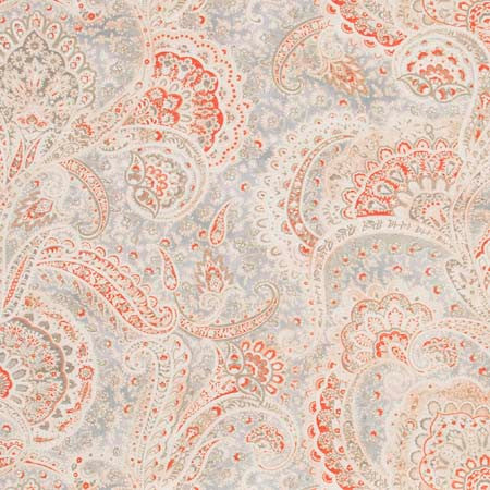 Loyal Patriot Ember by Carole Designer Fabric Red Sea 100% Cotton South Korea 25 1/4" V, 27" H HD 54" - Swanky Fabrics -