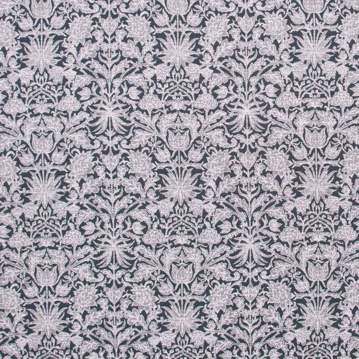 Kimmeridge Indigo by Carole Designer Fabric Red Sea 46% Viscose, 30% Cotton, 24% Polyester Turkey N/A Horizontal: 14 and Vertical: 13.375 57 - Swanky Fabrics -